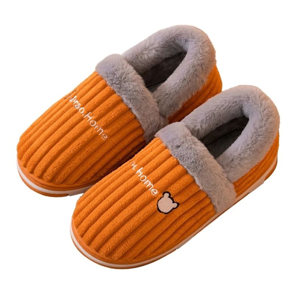 Comwarm Women Winter Plush Fur Slippers With Thick Soft Sole And Anti Slip Design For Indoor And Ou 18