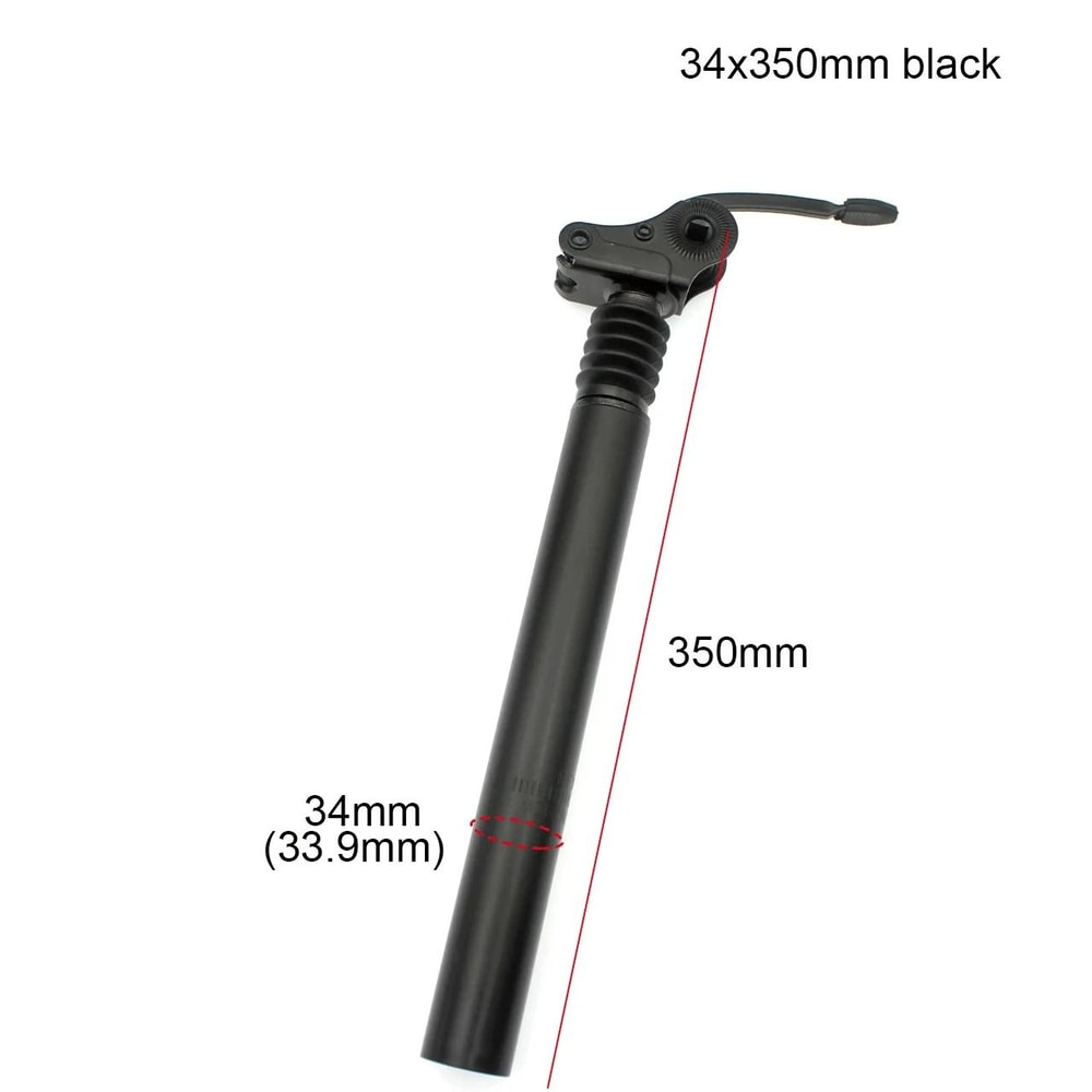 Suspension Damping Aluminum Alloy Seatpost For Folding And E Bikes Multiple Sizes 10