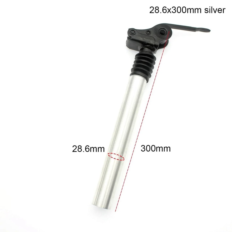 Suspension Damping Aluminum Alloy Seatpost For Folding And E Bikes Multiple Sizes 15