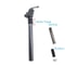 Suspension Damping Aluminum Alloy Seatpost For Folding And E Bikes Multiple Sizes 1