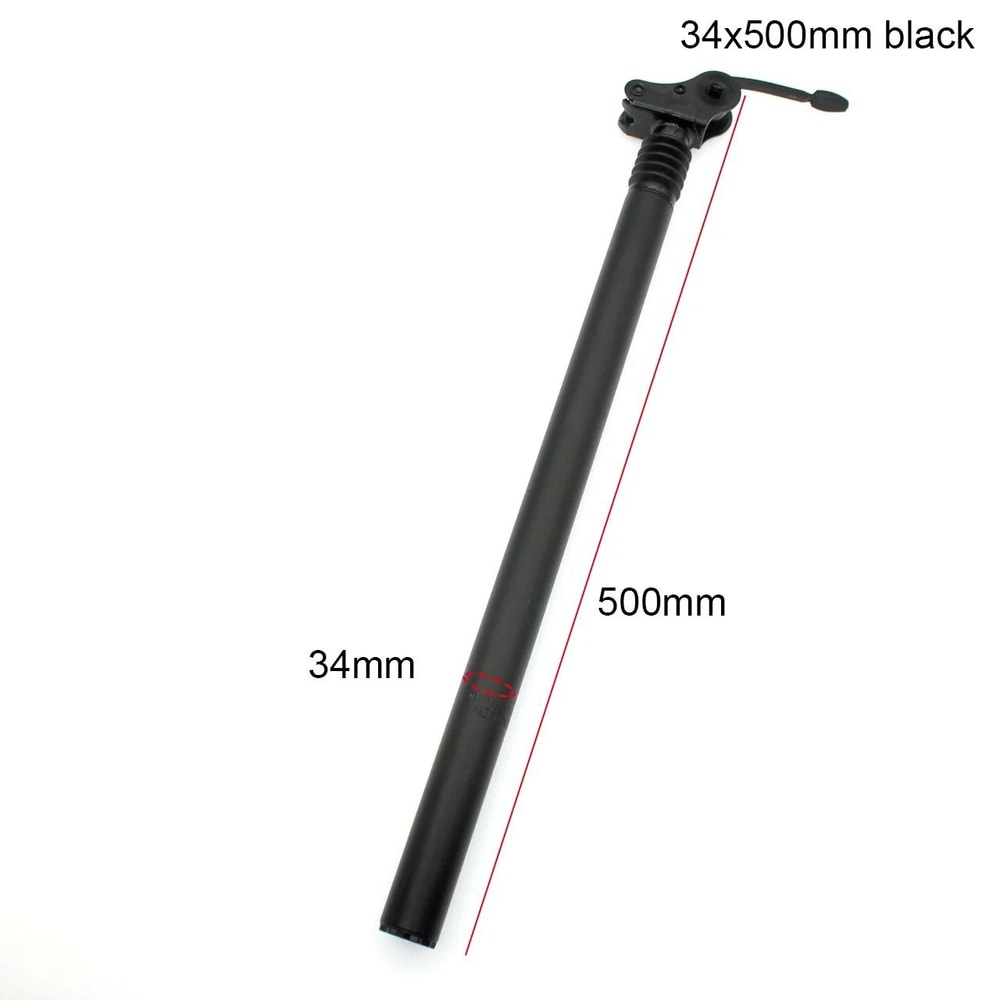Suspension Damping Aluminum Alloy Seatpost For Folding And E Bikes Multiple Sizes 19