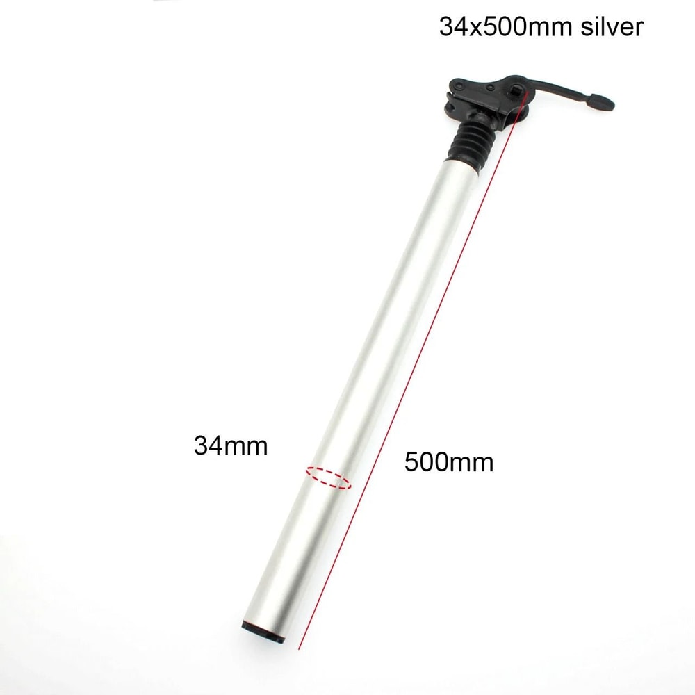 Suspension Damping Aluminum Alloy Seatpost For Folding And E Bikes Multiple Sizes 23
