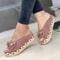 Women Bowknot Platform Flat Sandals Casual Outdoor Walking Shoes 17