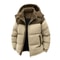 Thickened Cotton Windproof Hooded Jacket For Men 9