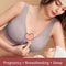 Summer Lightweight Nursing Bra For Women Front Opening One Piece Design No Underwire Bralette 3