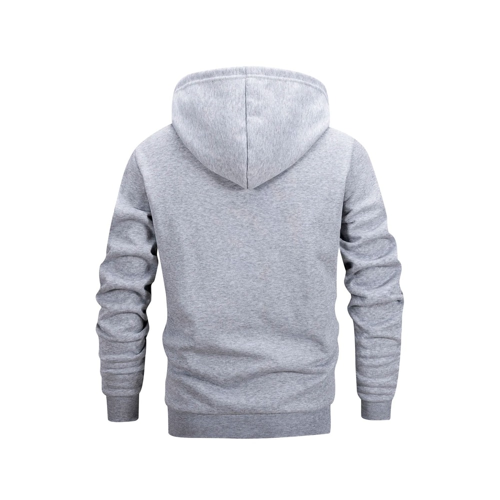Mens Zip Hoodie Jacket Hooded Sports Outdoor Daily Basic Casual Autumn Winter Sweatshirt 5
