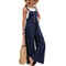 Women Loose Fit Fashion Overalls Wide Leg Baggy Bib Overalls Jumpsuit Dungarees Summer Jumpsuit Cas 0