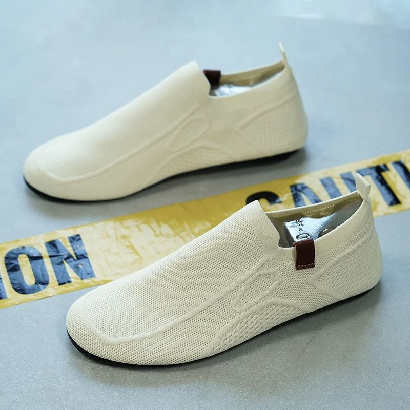 YRZL Lightweight Breathable Loafers For Men Summer Anti Slip Mesh Casual Driving And Walking Shoes 1