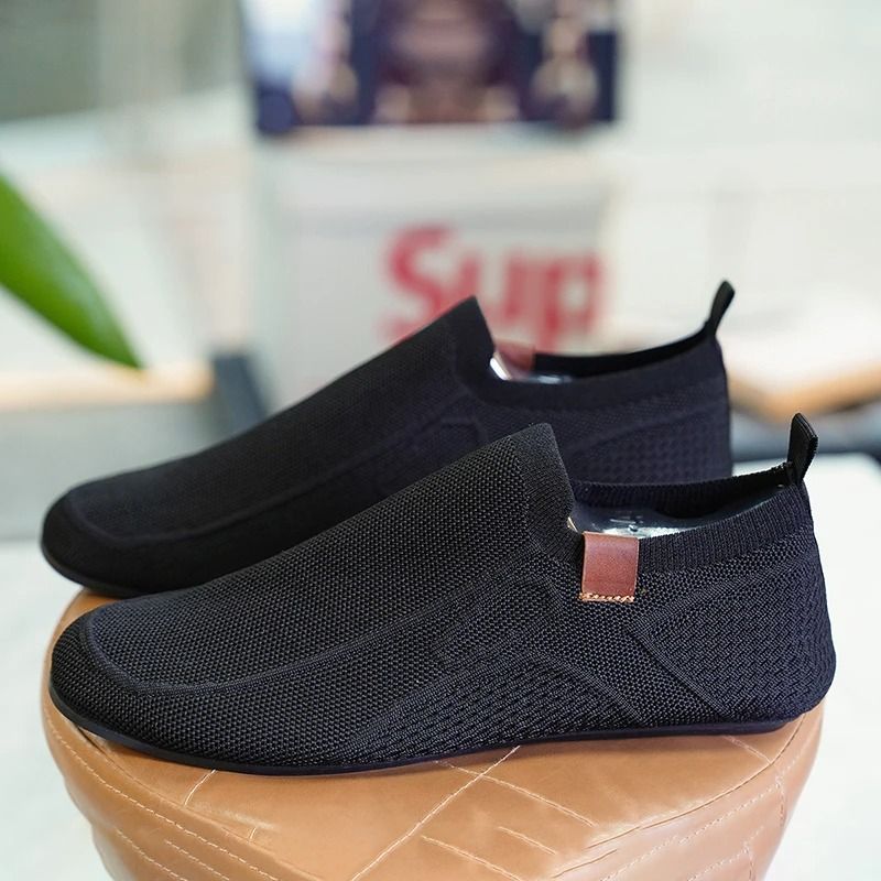 YRZL Lightweight Breathable Loafers For Men Summer Anti Slip Mesh Casual Driving And Walking Shoes 6