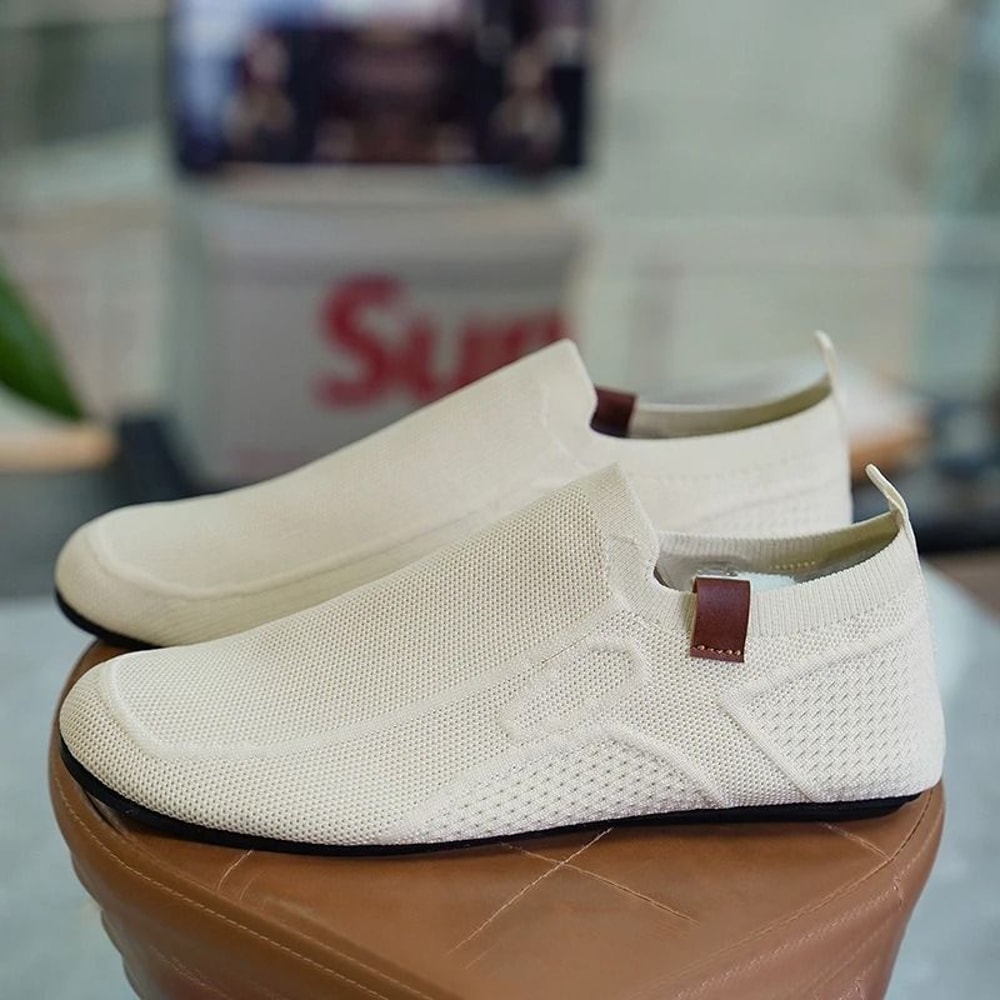 YRZL Lightweight Breathable Loafers For Men Summer Anti Slip Mesh Casual Driving And Walking Shoes 7