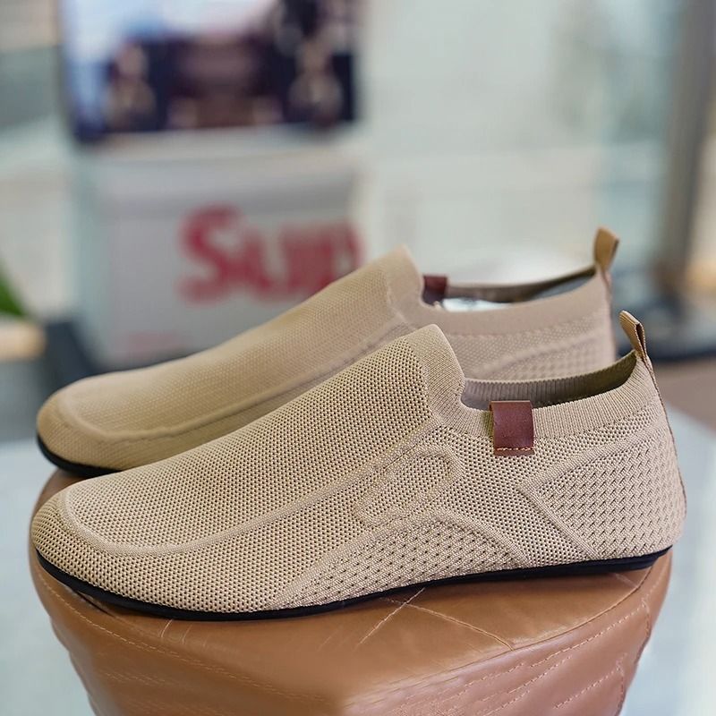 YRZL Lightweight Breathable Loafers For Men Summer Anti Slip Mesh Casual Driving And Walking Shoes 8