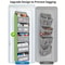 5 Shelf Hanging Storage Organizer Behind Door Anti Tilt Large Capacity Pockets 2