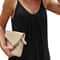Women Casual Summer Romper Loose V Neck Adjustable Strap Sleeveless Jumpsuitdres 2