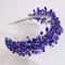 Women Rhinestone Bridal Tiara Headband Handmade 2