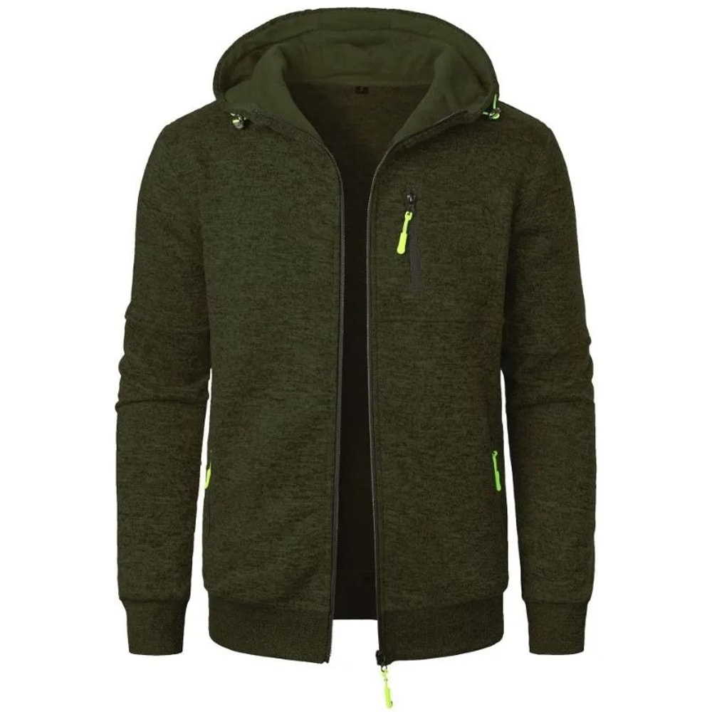 New Streetwear Mens Oversize Zipper Hooded Winter Sweatshirt With Long Sleeves And Warm Outdoor Tra 10