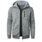 New Streetwear Mens Oversize Zipper Hooded Winter Sweatshirt With Long Sleeves And Warm Outdoor Tra 6