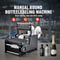SucceBuy Manual Round Bottle Labeling Machine Adjustable Bottle Labeler With Pressing Bar 1