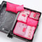 Women 6 Piece Travel Packing Cube Organizer Set 13