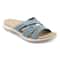 Women Orthopedic Flat Sandals HookandLoop Round Toe Comfy Summer Sandals 1