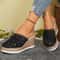 Summer Fashion Wedge Sandals For Women With Breathable Design And Soft High Heel Comfort 2