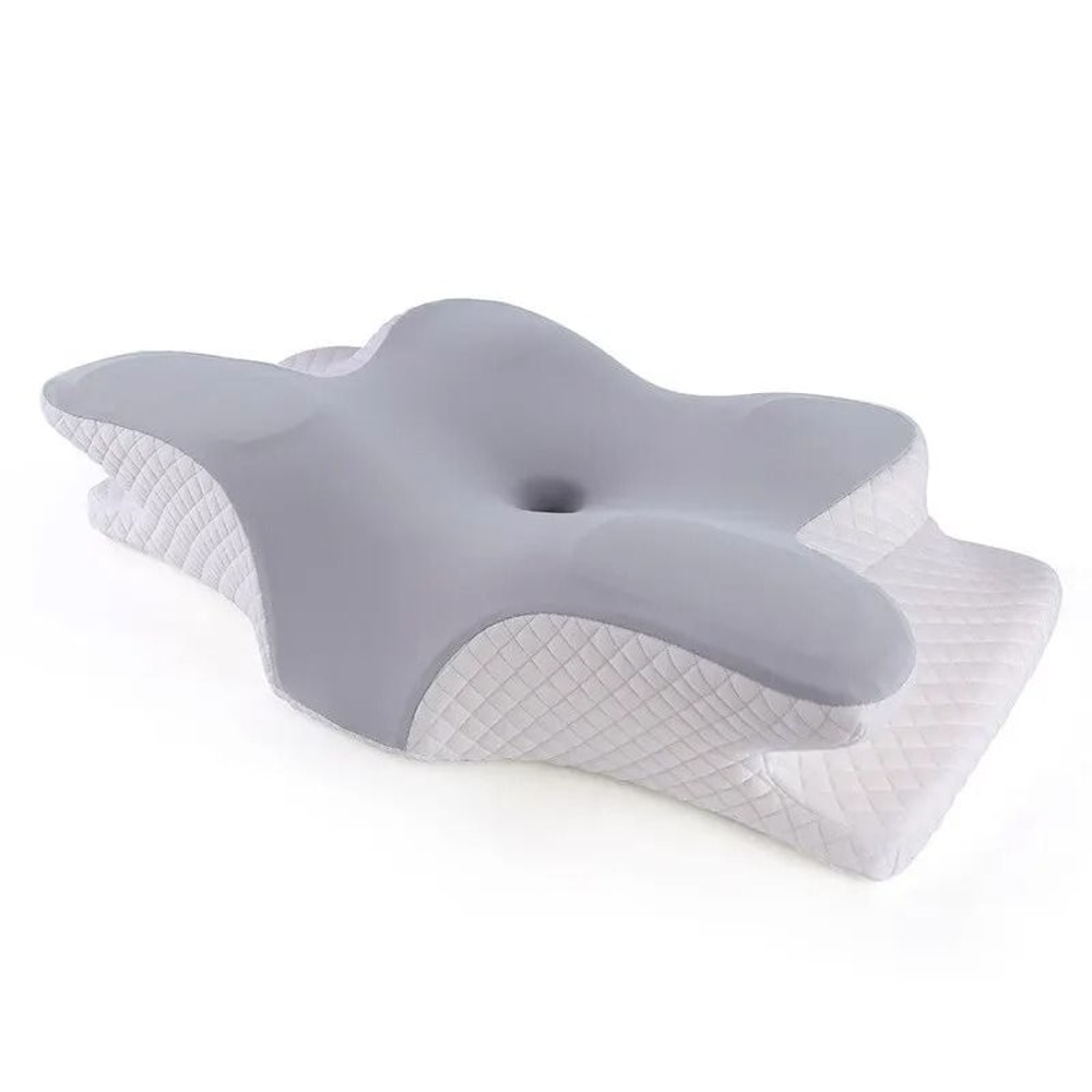 Butterfly Shape Memory Foam Cervical Pillow For Neck Support And Pain Relief 6