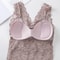 Women Lace Trim Bra Vest Top Backless Thin Sling Underwear 3