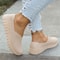 Flat Light Fashion Woven Womens Shoes Large Size Soft Sole Mother Leisure Hollow Out Cloth Shoes Sp 4