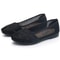 Plus Size Hollow Out Breathable Slip On Flats 2