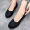 Plus Size Hollow Out Breathable Slip On Flats 8