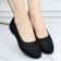 Plus Size Hollow Out Breathable Slip On Flats 6