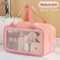 Dry Wet Separation Transparent PU Makeup Bag 13