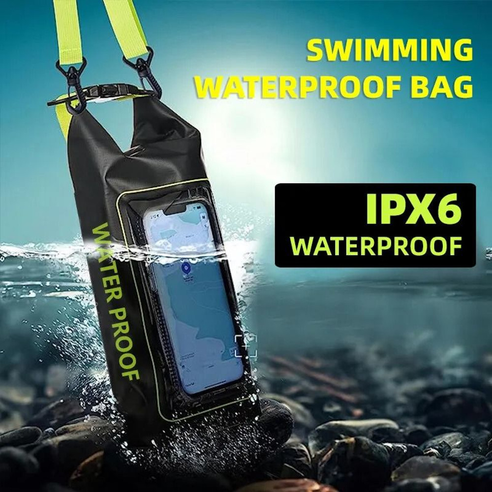 Touch Screen Transparent Dry Bag Backpack 2L And 5L 1