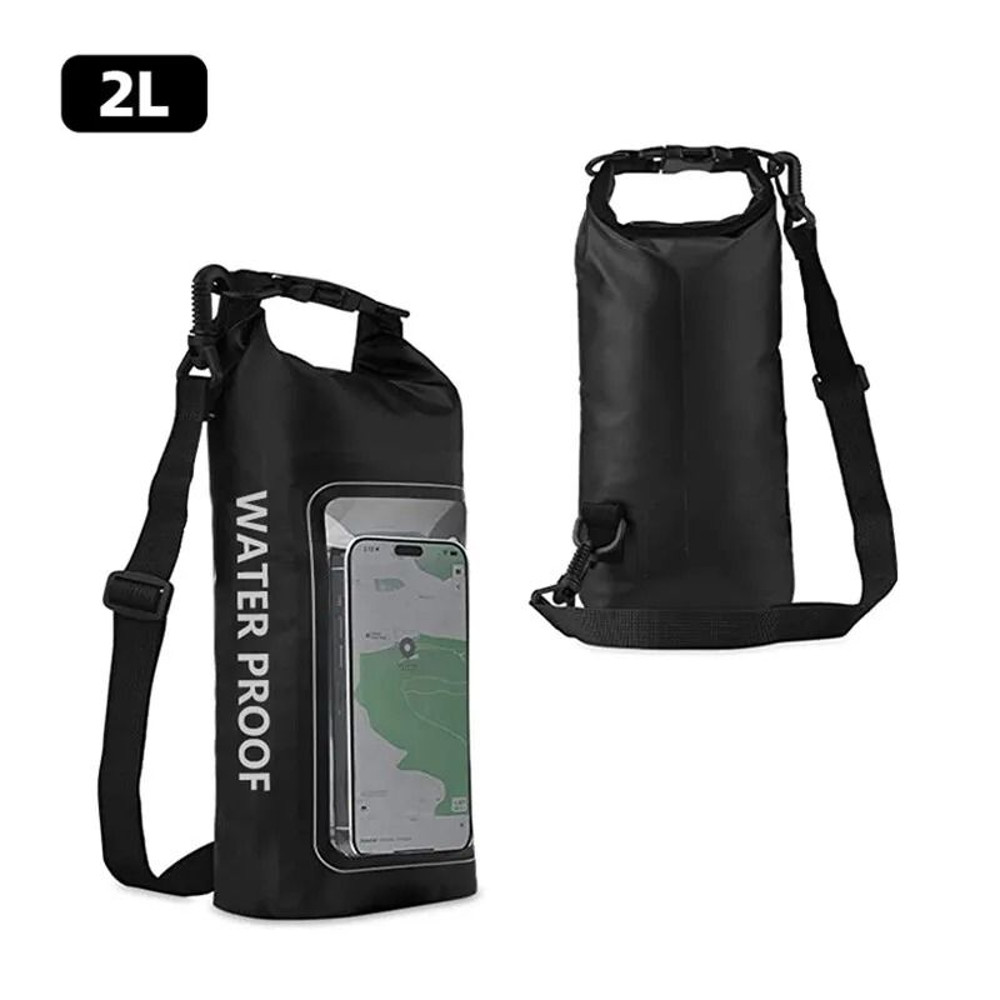 Touch Screen Transparent Dry Bag Backpack 2L And 5L 11