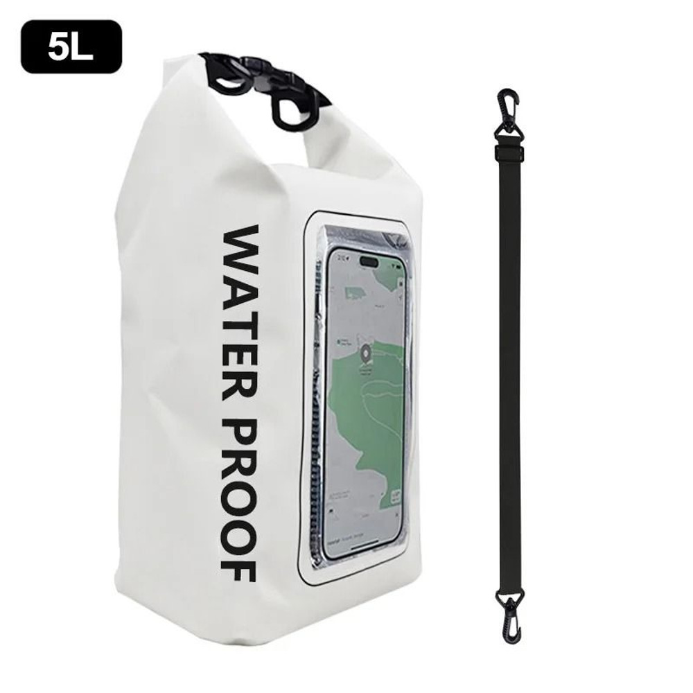 Touch Screen Transparent Dry Bag Backpack 2L And 5L 21