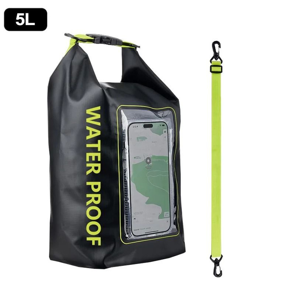 Touch Screen Transparent Dry Bag Backpack 2L And 5L 22
