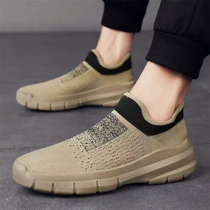 Men Casual Canvas Tooling Walking Sneakers Plus Size White 12