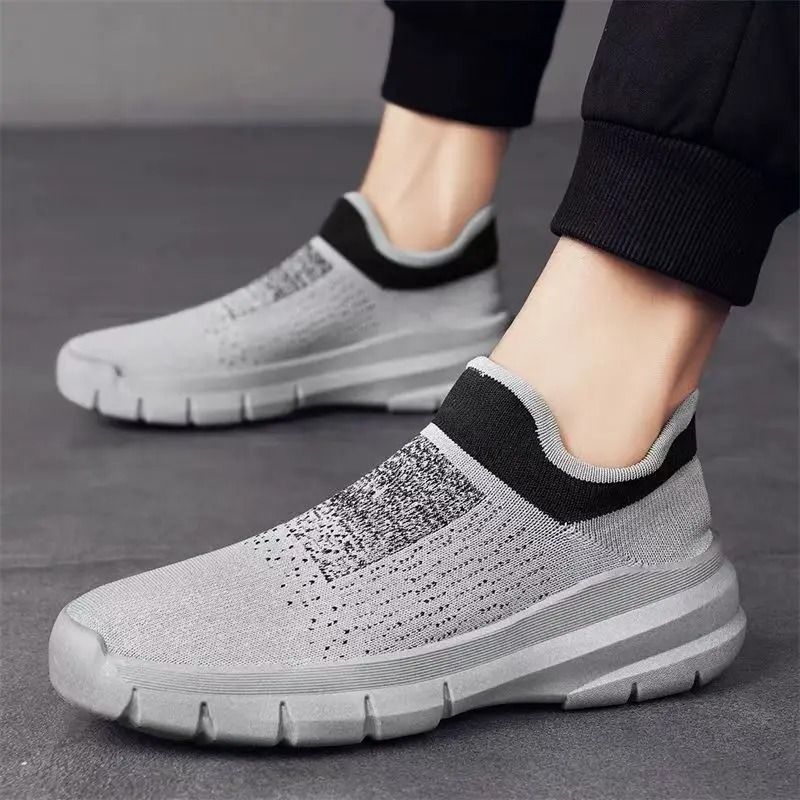 Men Casual Canvas Tooling Walking Sneakers Plus Size White 13