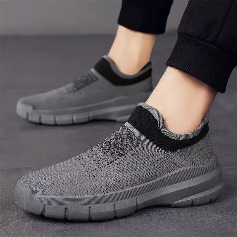 Men Casual Canvas Tooling Walking Sneakers Plus Size White 14