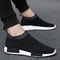 Men Casual Canvas Tooling Walking Sneakers Plus Size White 5