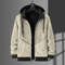 Men Fleece Hoodie Winter Thick Warm Sweatshirt With Zipper And Hooded Cardigan Jacket 5