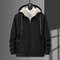 Men Fleece Hoodie Winter Thick Warm Sweatshirt With Zipper And Hooded Cardigan Jacket 7