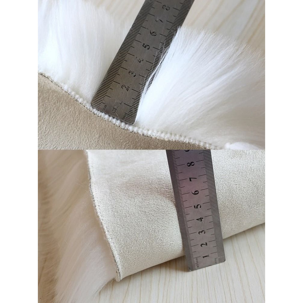 Faux Sheepskin Fur Soft Carpet Washable Fluffy Rug For Floor Or Furniture 2