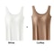 Ice Silk Seamless Bottoming Camisole With Removable Chest Pads 2 Pack 10