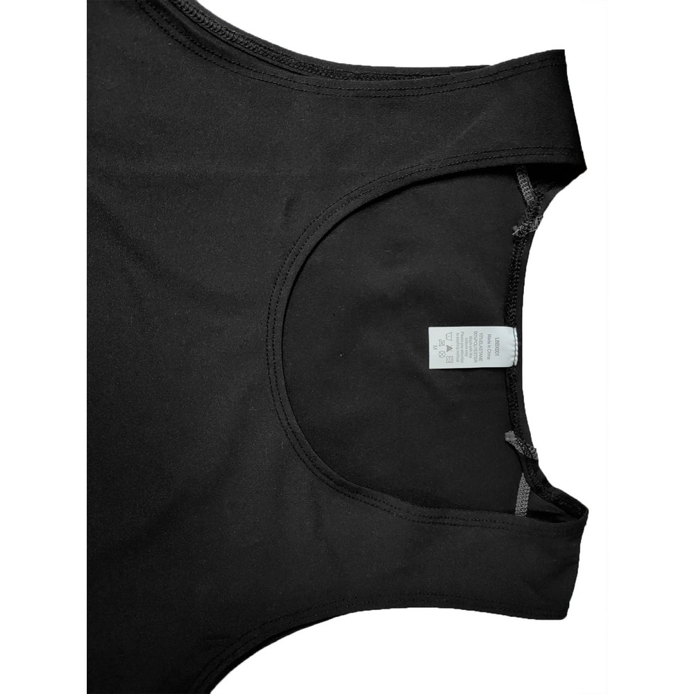 3 Pack Mens Compression Vest Quick Dry Body Shaper Undershirts Sleeveless Baselayer Tank Tops 3