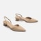 Women Slingback Toe Cap Gladiator Sandals Slip On Heels For Office And Casual 7