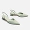 Women Slingback Toe Cap Gladiator Sandals Slip On Heels For Office And Casual 8