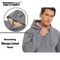 Mens Sherpa Lined Pullover Hoodie Fleece Sweatshirt 2