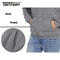 Mens Sherpa Lined Pullover Hoodie Fleece Sweatshirt 4