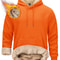 Mens Sherpa Lined Pullover Hoodie Fleece Sweatshirt 18
