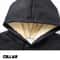 Mens Warm Lambswool Winter Hoodie Jacket Plus Sizes Casual Zip Up Long Sleeve 4